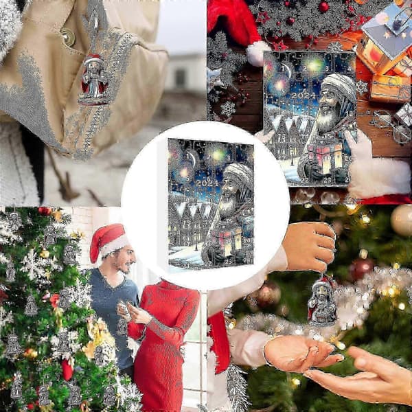 2025 Julekalender Jule-julekalender Julekalender blind box Jule-nedtællings-blind box Påskevedhæng Jule-blind box