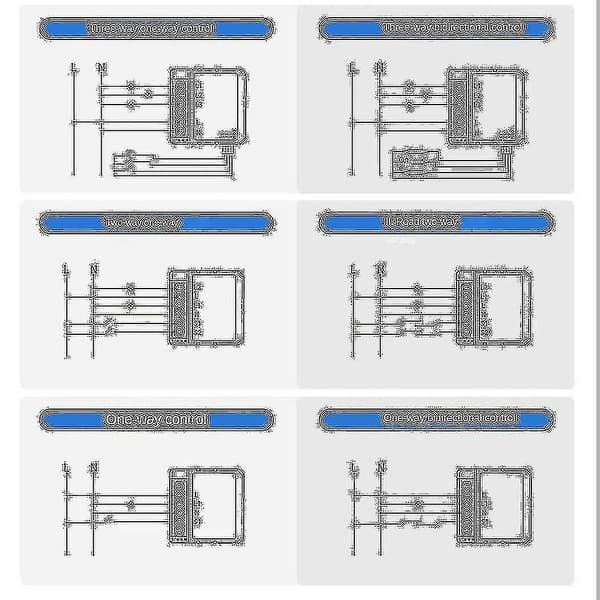 Wifi Smart Lysbrytermodul, Tuya App Fjernkontroll 2-veis Kontroll 1 Mini DIY Bryter Arbeid for Google