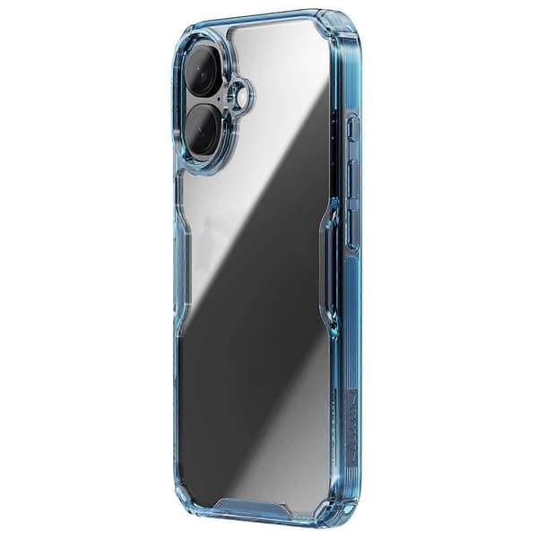 Pro Series för iPhone 16 Plus-skal TPU+PC Ultra Clear Phone Case - Blå