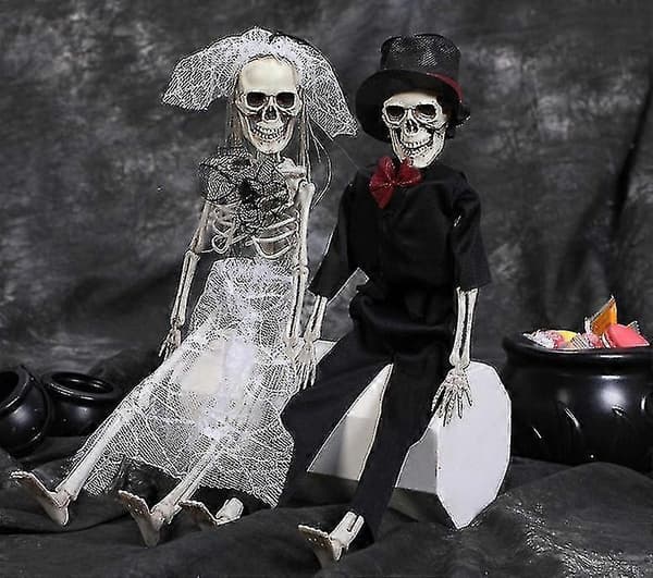 Halloween Skelet Simulation Menneskeskelet 40cm