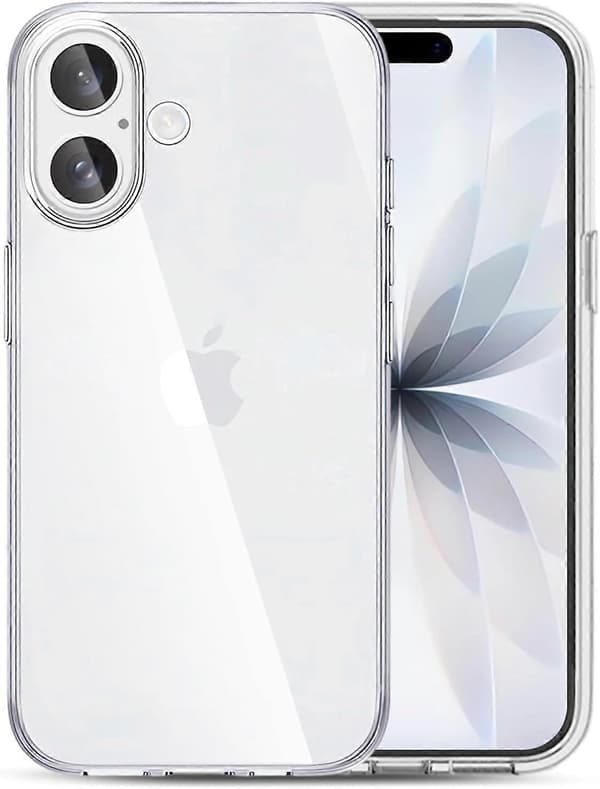 iPhone 17 Klart Deksel, Støtsikker Hard Bakside, Ultratynt iPhone 17 Deksel - Klart