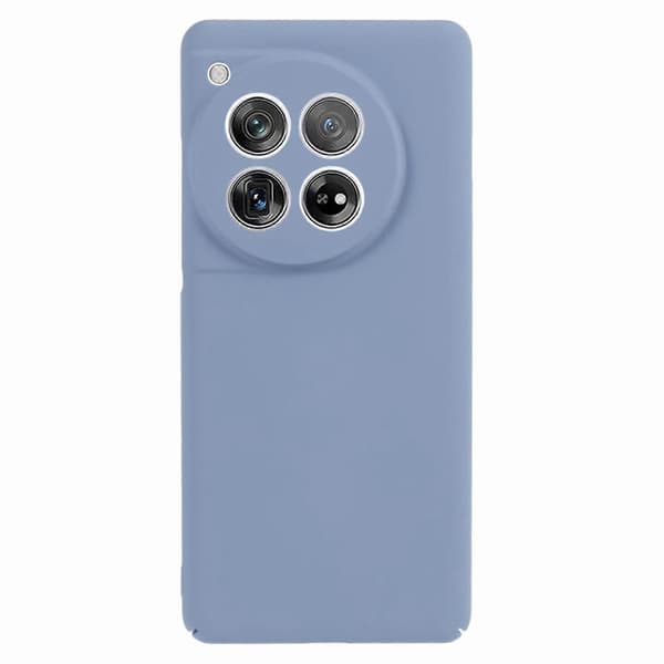 Skal för OnePlus 12 5G - Hudvänlig gummerad PC, fallskydd, mobilskal (Lavendelgrå)