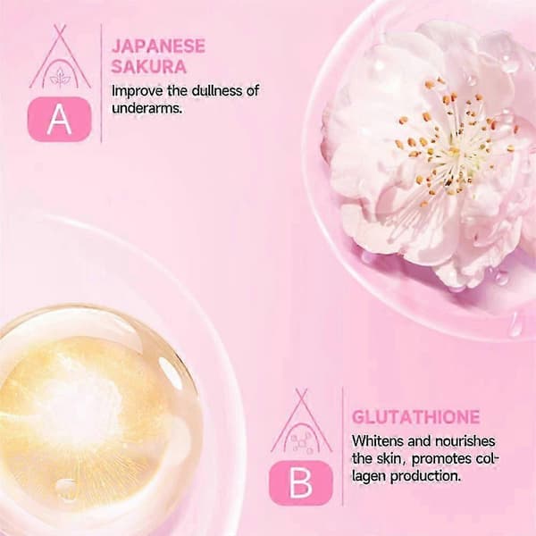 3 stk. Sakura duft antiperspirant spray til at fjerne svedlugt under armene Antiperspirant 2025