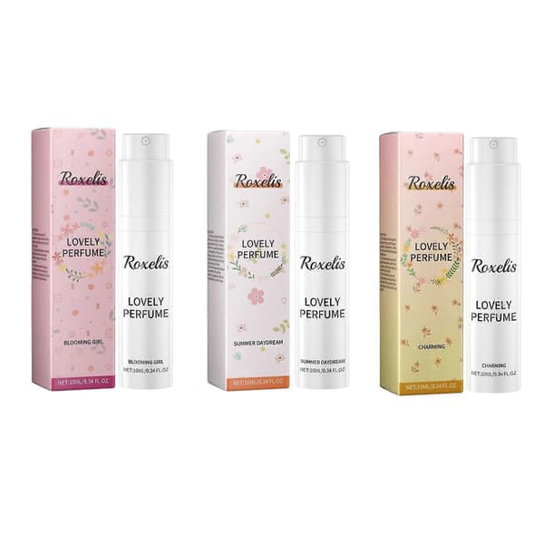 Roterende bærbar parfumespray, naturlig frisk elegant nicheduft