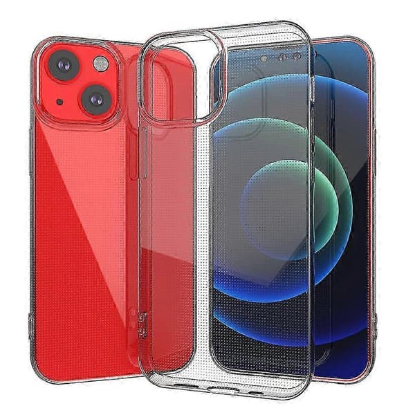 Ultrathin TPU Transparent Telefonfodral för iPhone 13 mini 5.4 tum
