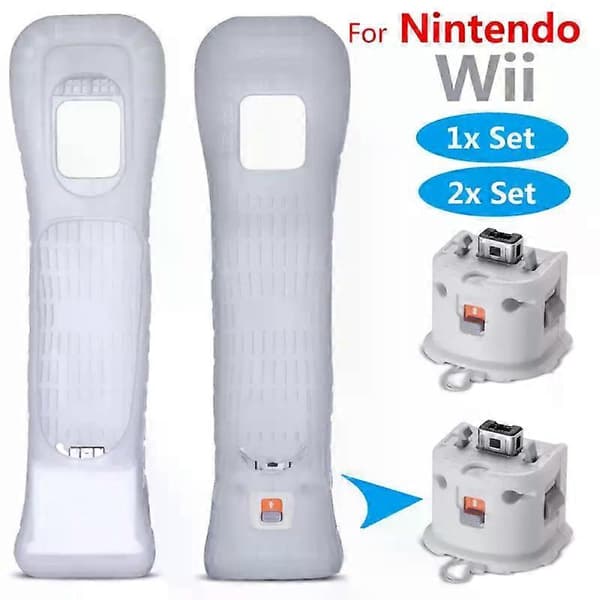 Indbygget Motion Plus fjernbetjening til Wii Controller Wii Remote Nunchuck Controller Trådløs Gamepad Control