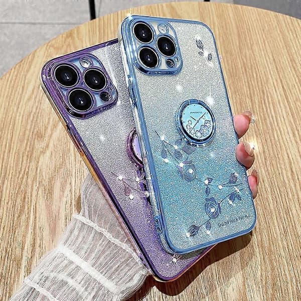 Gradient Blomsterdeksel til iPhone 16 Pro