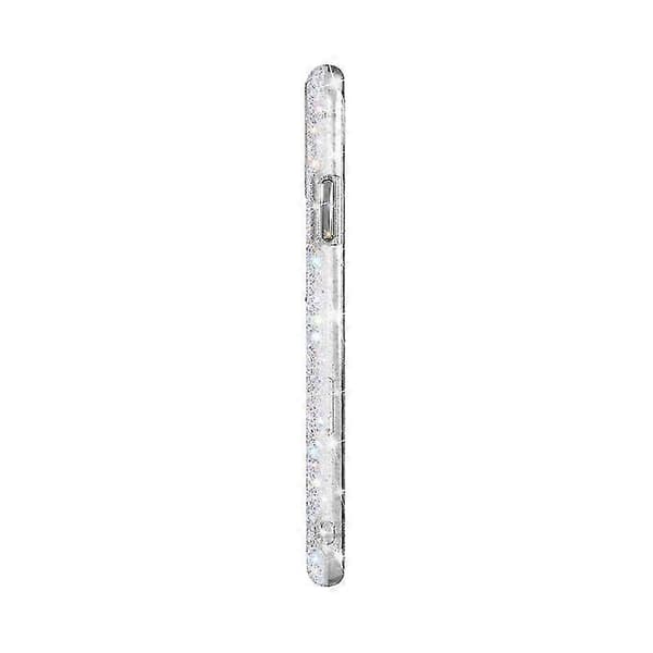 Glansfullt diamantbeskyttelsesdeksel til iPhone Xr (rosa)
