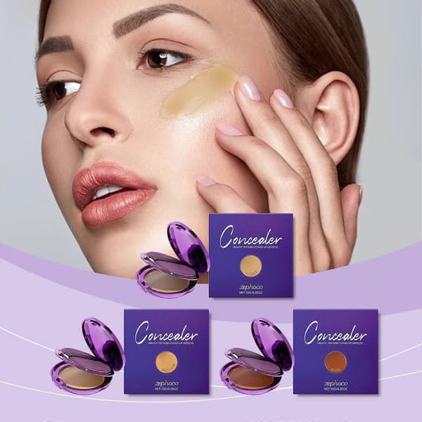 Zephoco Soft Matte Full Coverage Concealer, Tattoos & Spots Cover Up Makeup Cream