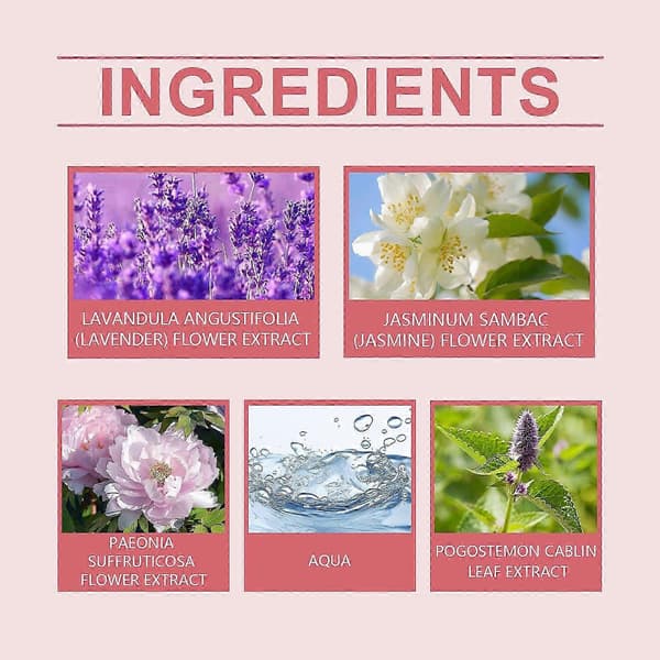 50 ml Peony Eternal Parfymspray för kvinnor, elegant blommig doft