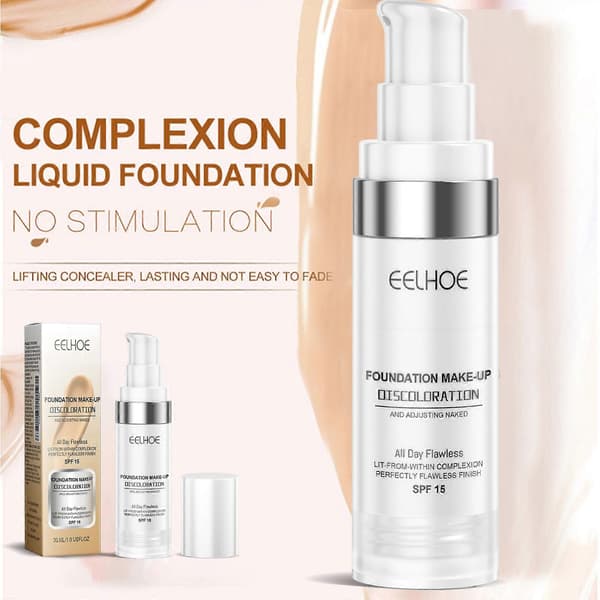 1-5 st Auto-Skin Tone Adjusting Foundation – Hydrating Makeup Base Cosmetics Tool (1 st)