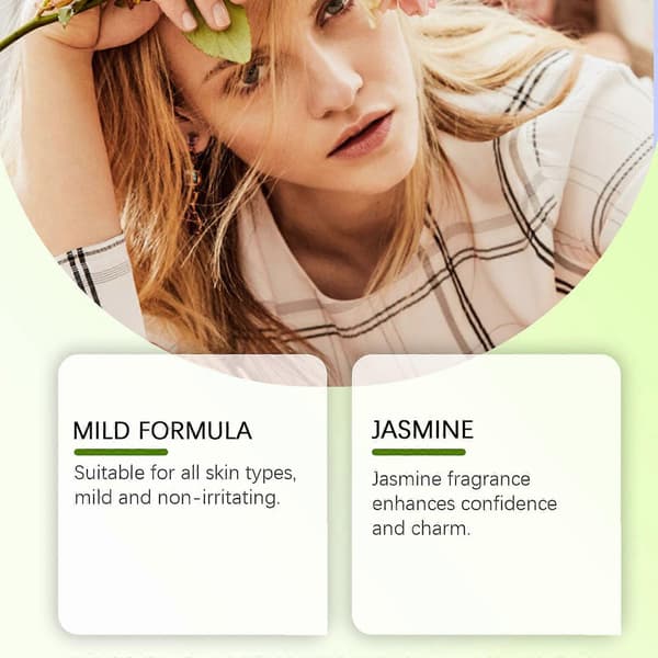EELHOE Jasmin Kroppsparfymespray, Lett Forfriskende Jasminduft