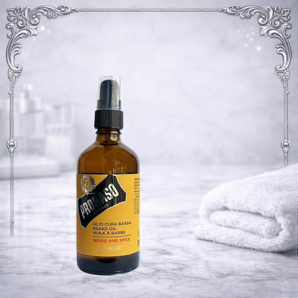 Proraso Wood & Spice partaöljy 100ml A