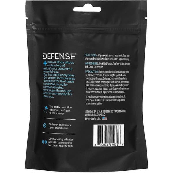 Defense Soap Original Body Wipes - 12 stk