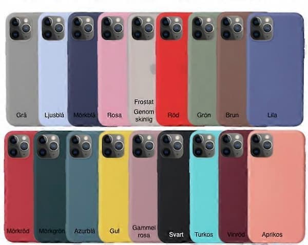 iPhone 12 / 12 Pro - Matt TPU-kuori