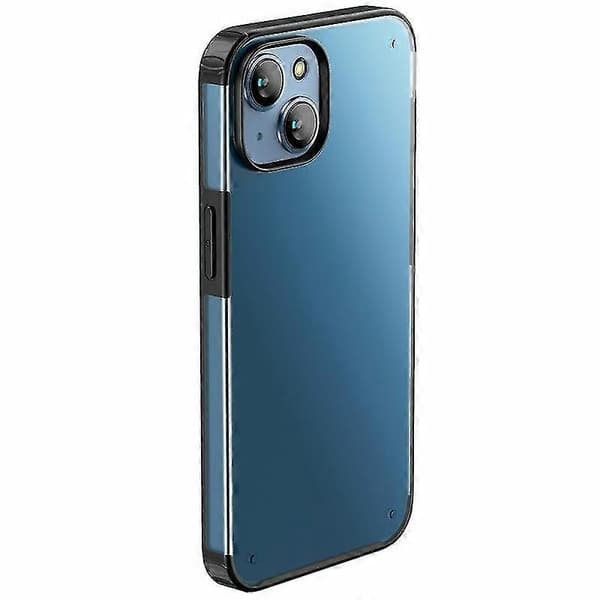För iPhone 14 Armor Frostat Telefonfodral (svart)