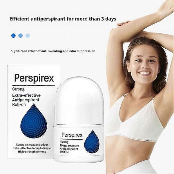 Langvarig 24H Antiperspirant Roller til følsom hud Skånsom svedbeskyttelse