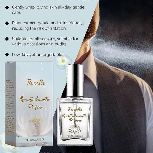 Snølotusparfyme, langvarig frisk elegant romantisk duft for par, 15ml