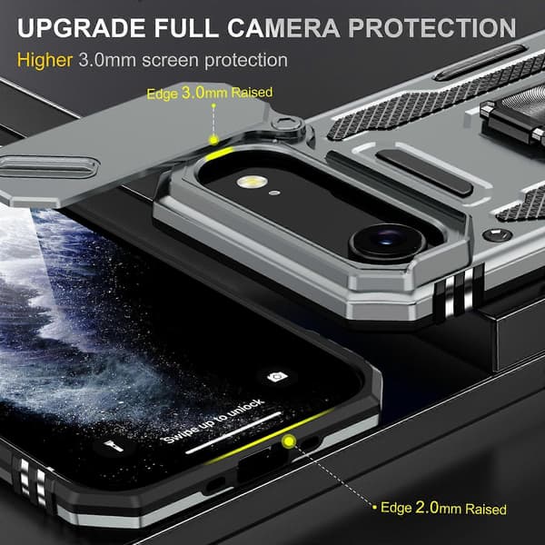Armor PC + TPU Kameraskydd Telefonfodral (För iPhone 17 Air)