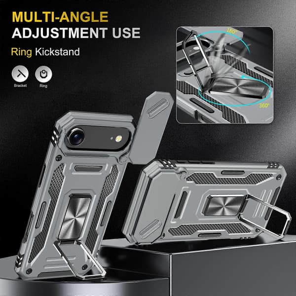 Armor PC + TPU Kameraskydd Telefonfodral (För iPhone 17 Air)