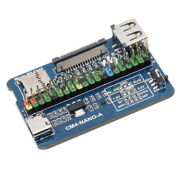 Expansionskort för Compute Module 4 med 40PIN GPIO-gränssnitt