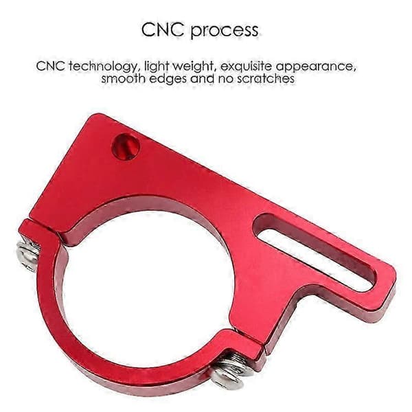 Fällbar Cykel Framväxel Adapter Konvertering Monteringsbas 40mm Klämring Cykeldelar