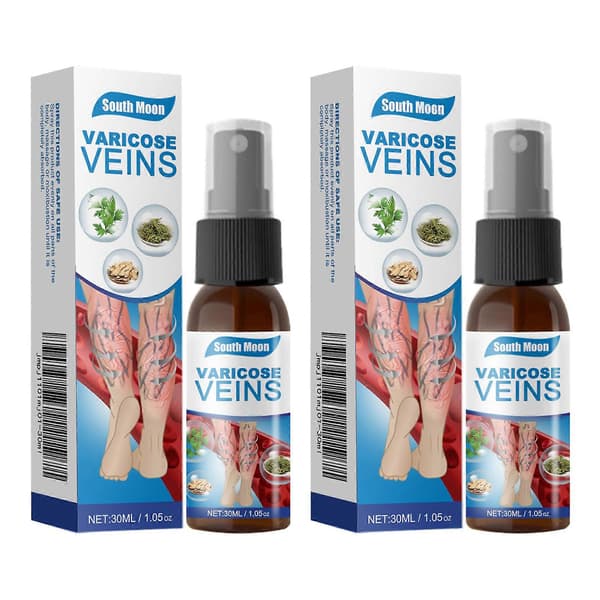 Åderbråcksspraybehandling för benåderbråck, Vein Guard örtspray åderbråcksbehandlingsspray (2st)