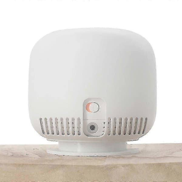 För -google Nest Wifi Vit Väggmonteringsfäste med kabelvindssäkerhet