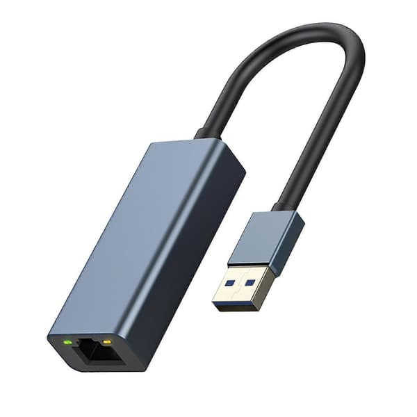 USB 3.0 Ethernet-adapter 1000 Mbps Gigabit bærbar højhastigheds-laptop-tilbehør USB-A til RJ45 netværkskonverter til Windows til Mac OS til Android