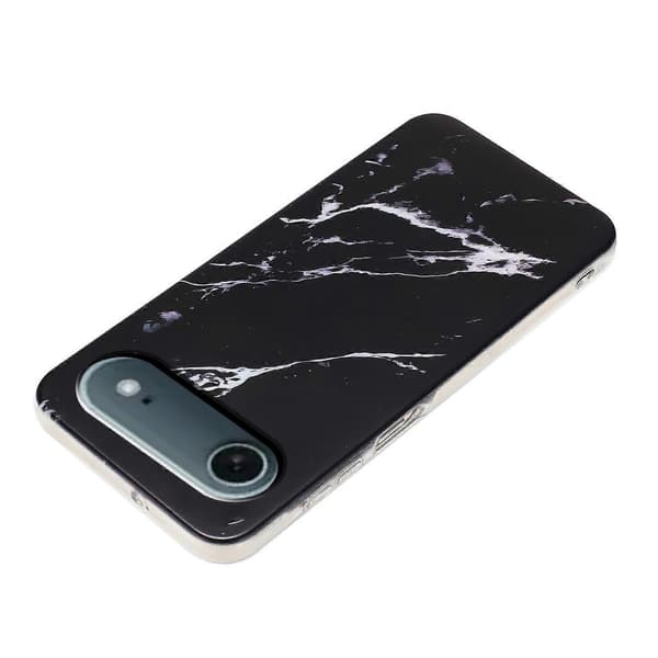 For iPhone 17 Air-deksel Marmormønster Malt TPU-telefonbakdeksel