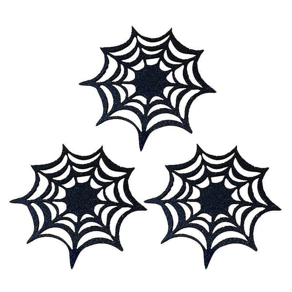 3 stk Halloween-underlegg for Halloween-dekorasjoner