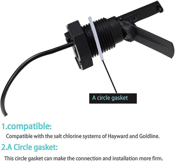 Flow Switch Assembly Glx-flo-rp til Hayward / Goldline Aquarite Salt Systems, Pool Flow Sensor