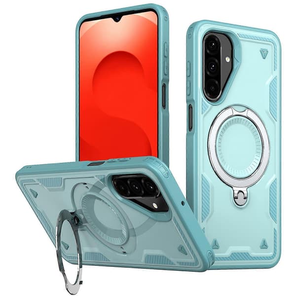 Kompatibel med Galaxy A26 5G Mobilskal (Babyblå)