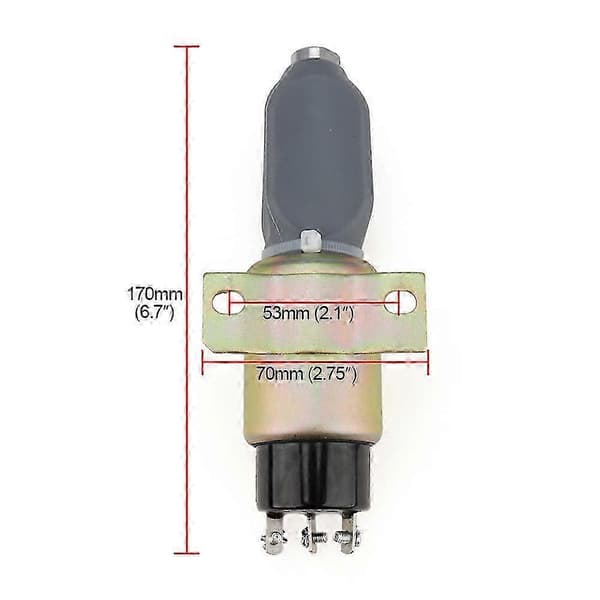 3864274 1751-24E Stop-afbrydersolenoid SA-3766T 24V til, Ny