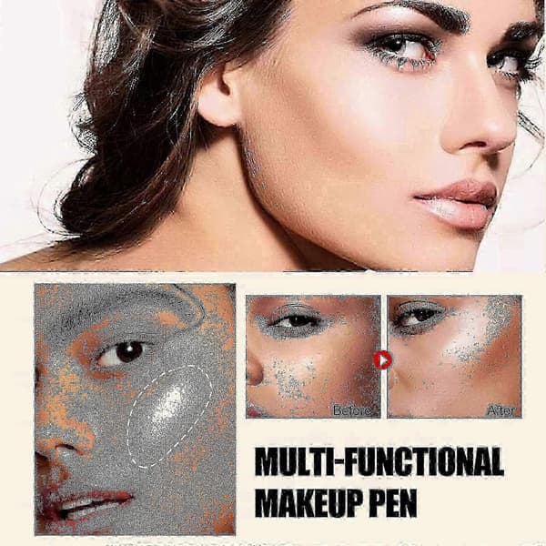 Eelhoe Multifunktionel Makeup Pen Ansigtskontur Skønhedsstift High Light Reparation Blush Multifunktionel Makeup Pen~A
