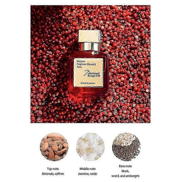 Baccarat Rouge 540 Extrait De Parfum 70ml, Rik Langvarig Duft