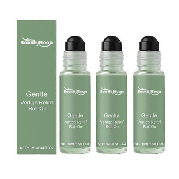 3-pack 10 ml eterisk kroppsdoftolja Roll-On