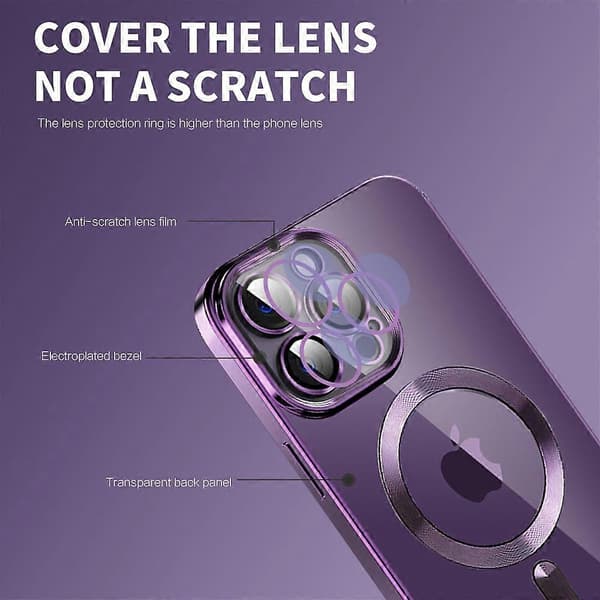 CD tekstur slankt deksel til iPhone 13 Pro 6,1 tommer TPU-telefondeksel kompatibelt med MagSafe