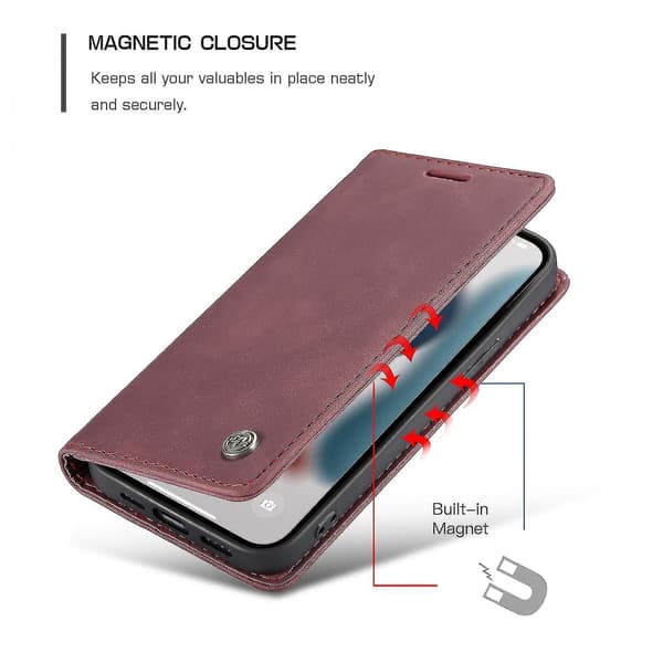Caseme-013 Nahkakotelo iPhone 13:lle iPhone 13-SX:lle