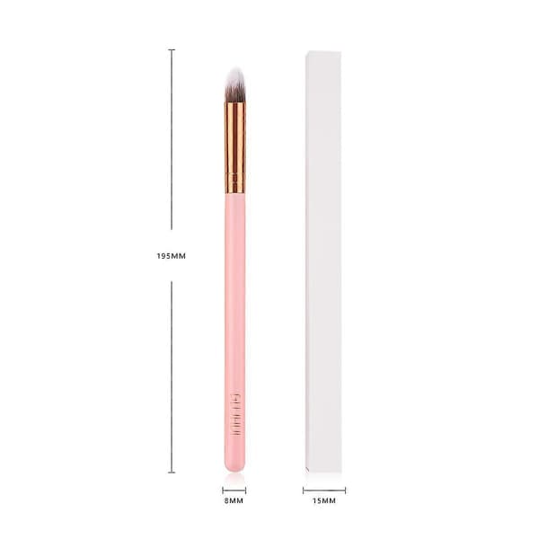 Kvinder Kosmetik Pink Makeup Børstesæt til Kvinder 3 Stk. Premium Værktøjer
