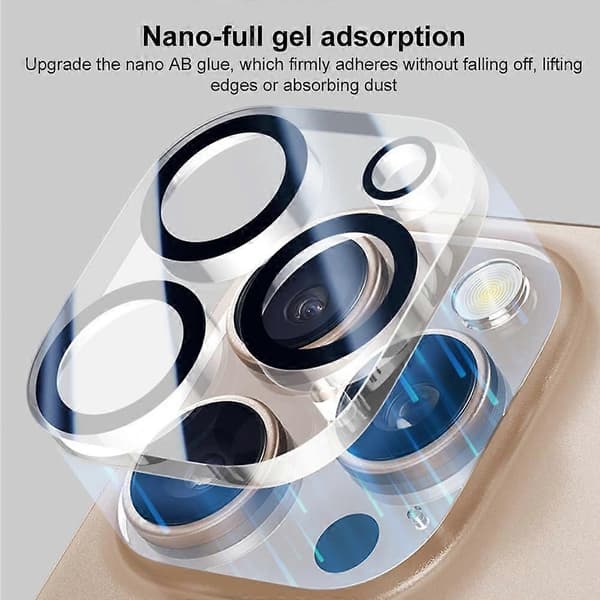 Baglinseglasfilm til iPhone 16 / 16 Plus