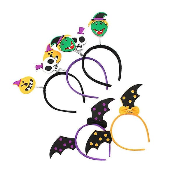 5 stk Halloween Hodeplagg for Halloween-dekorasjon