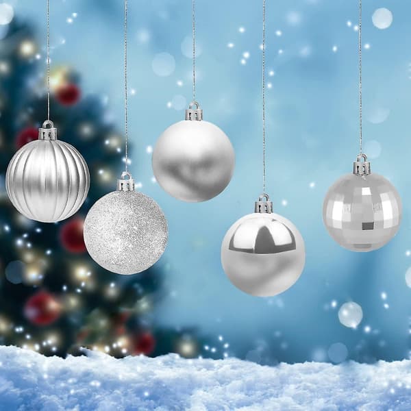 Julekuler pynt juletrepynt til juletre, hengende julekulepynt