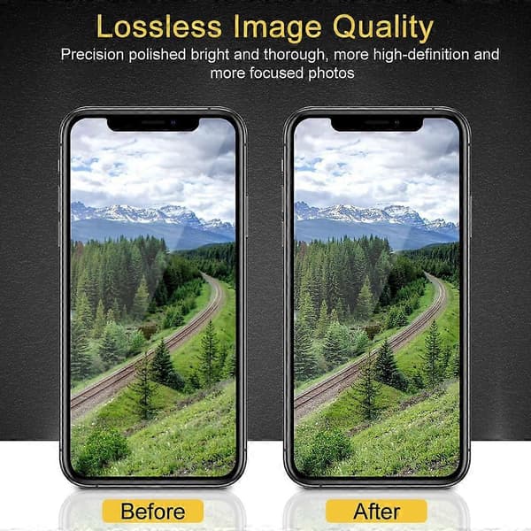 LINJOU 3-pak til iPhone 13 Pro Max & iPhone 13 Pro HD Linsebeskytter