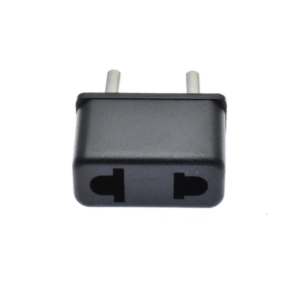 8 stk. reiseladeromformer USA til EU/RU europeisk adapterplugg for strømadapter