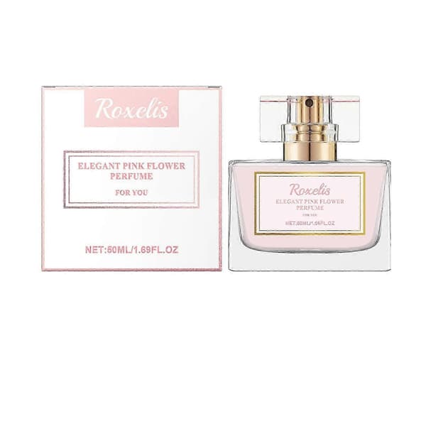 Rosa Blomvatten Parfymspray, Fräsch Grapefrukt & Jasmin, Långvarig Daglig Doft, 50ml
