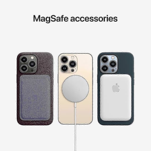 Apple klart deksel med MagSafe (for iPhone 13 Pro)