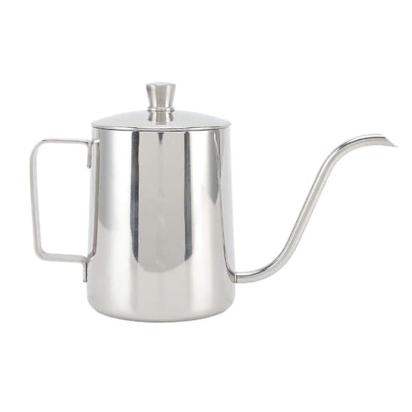 Gooseneck Coffee Maker with Slim Drip Spout, Stainless Steel Pour Over Coffee Maker