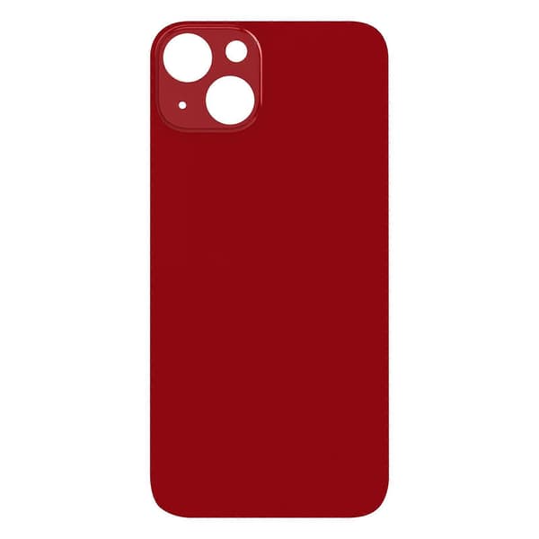 Udskiftningsbagglas til iPhone 13, Rød