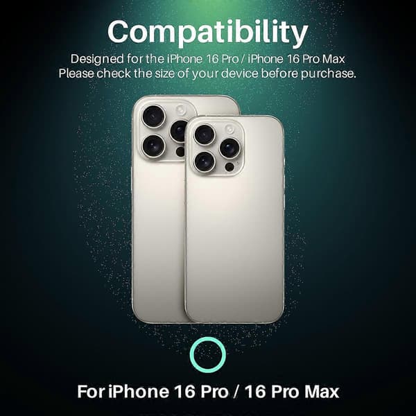 För iPhone 16 Pro Kameralinsskydd